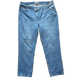 Abercrombie & Fitch 20R Waist 35 Curve Love 90s Jeans Straight Ultra High Rise
